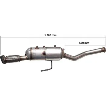 Filtr do auta Filtr pevných částic DPF. (PR JMJ 1313)