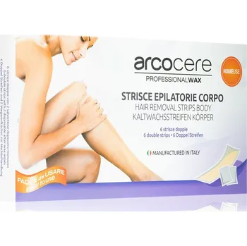 Arcocere Professional Wax voskové epilační pásky na tělo pro ženy 6 ks