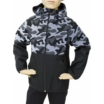 Chlapecká bunda Fantom bunda softshell s reflexním potiskem Velikost: 164