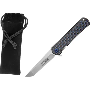 kapesní nůž Zavírací nůž Tokisu 18682 modrý karbon