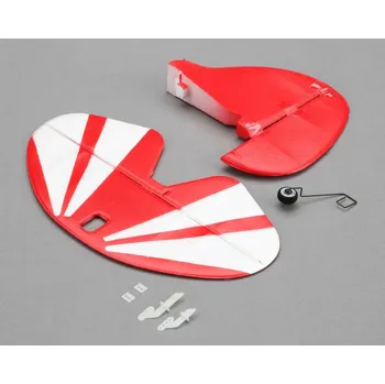 RC vybavení E-flite Pitts S-1S 0.39m: Ocasní plochy