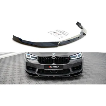 Karosérie Spojler pod nárazník lipa V.1 BMW M5 F90 Facelift černý lesklý plast
