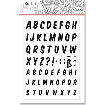 Dětské razítko AladinE Stampo Bullet Journal Abeceda