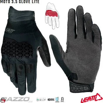 Moto rukavice Rukavice Leatt Moto 3.5 Lite Glove Black 2026 11 - XL