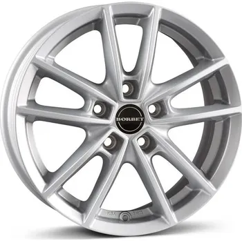 Disk Alu disk Borbet W 8x18, 5x112, 66.6, ET48 crystal silver