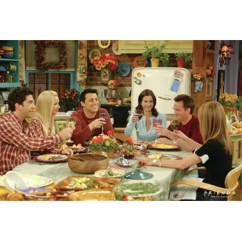 Plakát Plakát, Obraz - Přátelé - Thanksgiving