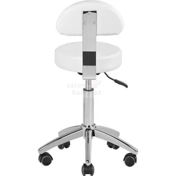 Jídelní židle Židle kosmetická NS-304 bílá s opěrou