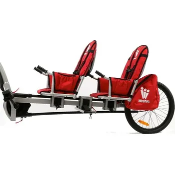 vozík za kolo Weehoo i-Go Two červený