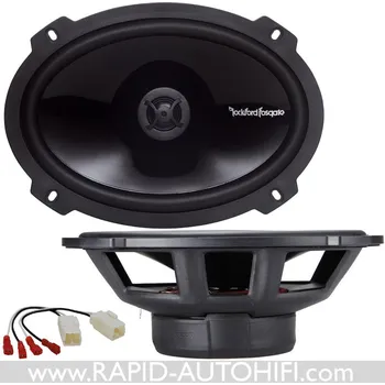 Auto Hi-Fi Reproduktory JEEP Grand Cherokee Rockford Fosgate P1692 s redukcemi