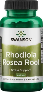 Přírodní produkt Swanson Rhodiola Rosea Root 400 mg 100 cps.