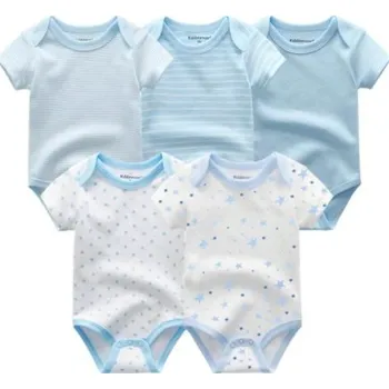 5ks kojenecké body - chlapecké Věk: 6M, Set: Set 17