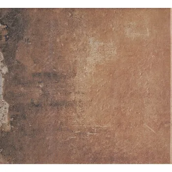 Dlažba Paradyz Scandiano Rosso Schodovka s nosem 30x33 cm hnědá, II. jakost, 147639