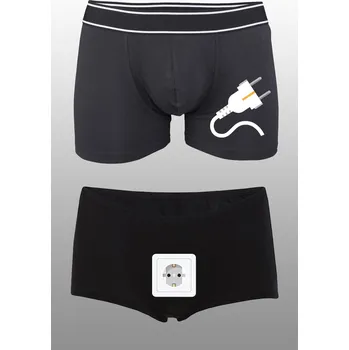 Boxerky Spodní prádlo Zásuvka Dámska velikost: M, Pánska velikost: M