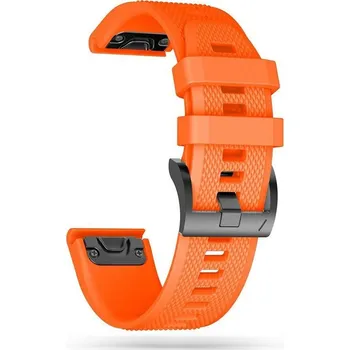 Řemínek na hodinky Řemínek Tech-Protect Smooth Garmin Fenix 5 / 6 / 6 Pro / 7 / 8 (47 mm) orange