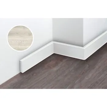 Stavební materiál EBS Acoustic soklová lišta 12,5x60x2400 Holm Oak LSA147