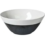 Miska 25 cm Broste ESRUM - slonová kost/šedá slonová kost, šedá