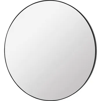 Zrcadlo Zrcadlo průměr 80 cm Broste COMPLETE - černé černá