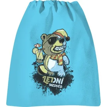 Pánské tričko Vak na záda s potiskem Letní medvěd