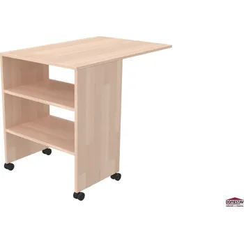 Psací stůl Domestav Domino výsuvný stůl buk, mořený