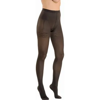 Dámské punčochy SOLIDEA Wonder Model 140 Opaque punčochové kalhoty, Barva Nero, Velikost XL