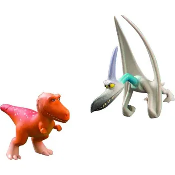 Hračka pro nejmenší Hodný Dinosaurus - Ramsey & Hromosvod - plastové minifigurky 2ks