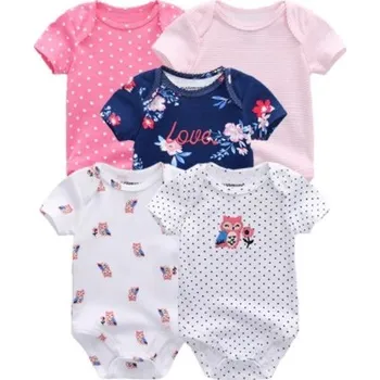 Kojenecký body 5 ks kojenecké body - dívčí Věk: 6M, Set: SET 3