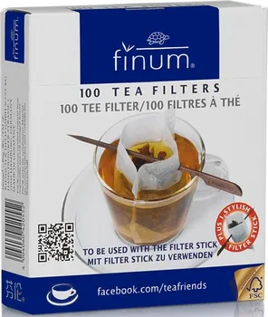 Kusmi Tea Finum čajové filtry s držákem 100 ks