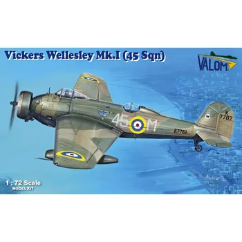 Plastikový model 1/72 Vickers Welleslesy Mk.I (45 Sqn)