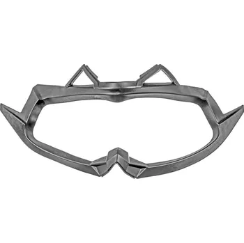 Helma na motorku těsnění průzoru pro přilby Cross Pro 2, CASSIDA (šedá)