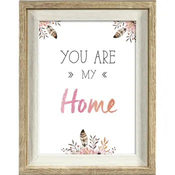 Rám na obraz Hama portrétový rámeček dřevěný FALUN, 13x18 cm, dub