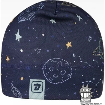 Čepice Funkční čepice Dráče - Bruno 012, vesmír Barva: Modrá tmavě, Velikost: S 50-52