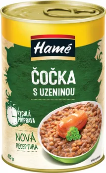 Hotové jídlo Hamé Čočka s klobásou 415 g