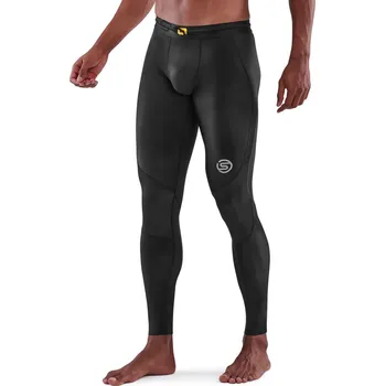Pánské oblečení Kompresní kalhoty SKINS Series-3 Mens Long Tights, Black, ST00300019001 L