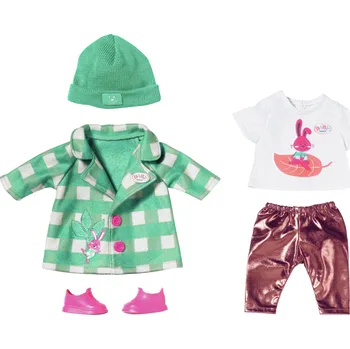 Doplněk pro panenku Baby Born 830079 Deluxe Coat souprava s kabátkem 43 cm