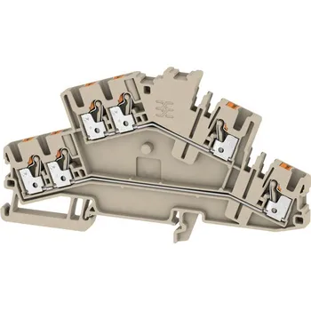 Rozvaděč WEIDMÜLLER Svorka Weidmuller A2T 2.5 3C průchozí 2531290000