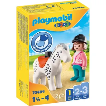 Figurka Playmobil 70404 Jezdkyně s koněm
