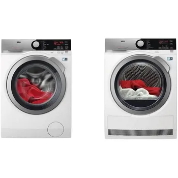 Set pračky a sušičky AEG L7FRE48SC + T8DEE48SC