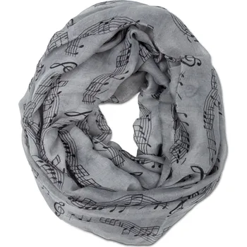 Šála Šál s partiturou šedý tunel