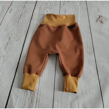 Yháček Rostoucí tepláčky Yháček, Karamelové/hořčicové Velikost: 74