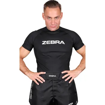 Boxerské rukavice ZEBRA RASH GUARD PERFORMANCE TRIKO ČERNÉ Velikost: XL