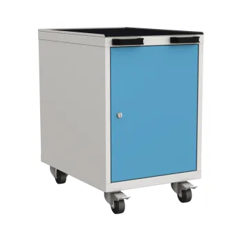 Pojízdný dílenský vozík na nářadí DPP01D, šedá/modrá