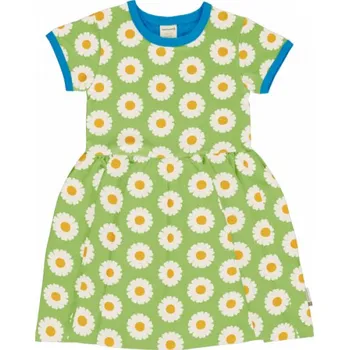 Dívčí šaty Dívčí šaty s krátkým rukávem a nabíranou sukní Kopretiny Maxomorra Velikost: 92/98