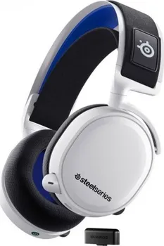 Sluchátka SteelSeries Arctis 7P Plus bílá