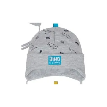 Čepice AJS Chlapecká čepice 44-019 44 - 46 cm barva: šedá