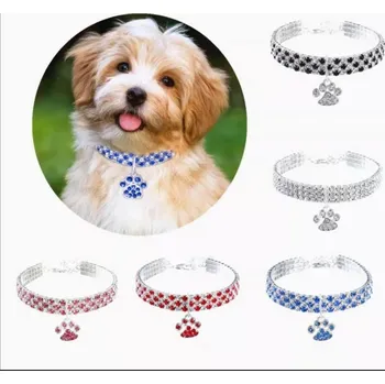 Chovatelství Obojek vykládaný kamínky (Obojky, kravaty a postroje )