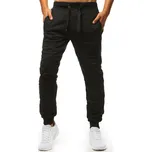 Pánské teplákové kalhoty černé Dstreet UX2395 M