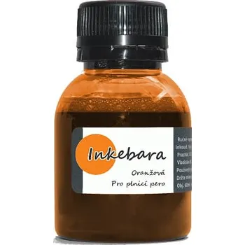 Inkebara Oranžový lahvičkový inkoust
