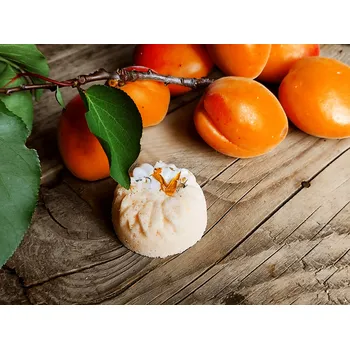 bomba do koupele Meruňková šumivá bombička do koupele 25 g