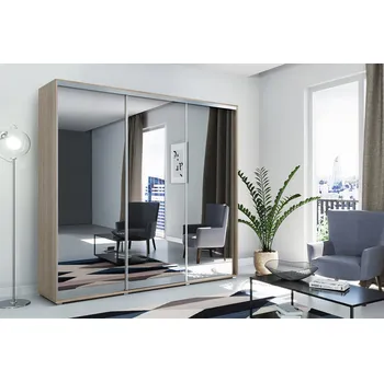 Šatní skříň Šatní skříň Ska A31 XL Barva korpusu: Dub - sonoma, Rozměry: 250 cm