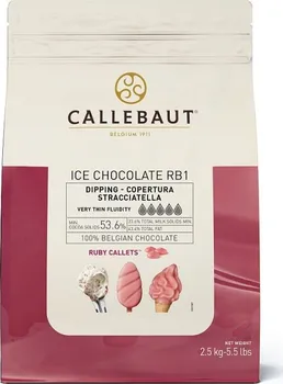 Čokoláda Callebaut Ice Choc Ruby 53 % 2,5 kg